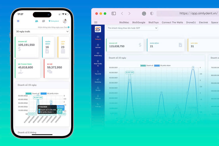SimlyDent – Giải pháp phần mềm quản lý phòng khám nha khoa toàn diện